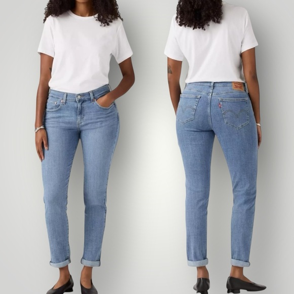 LEVI’S Mid Rise Boyfriend Jean | Lapis Light Wash |
# 2021 3514 |Size 31 W 27L - Picture 2 of 7